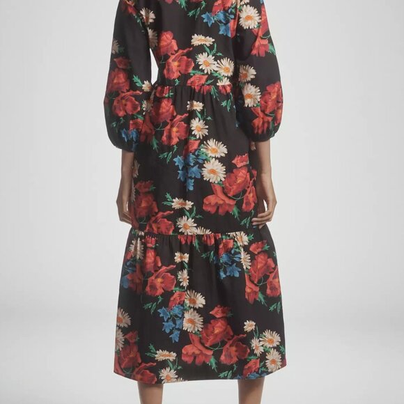 NWT Anthropologie's The Bettina Tiered Shirt Dress by Maeve Petite Small - Picture 6 of 7